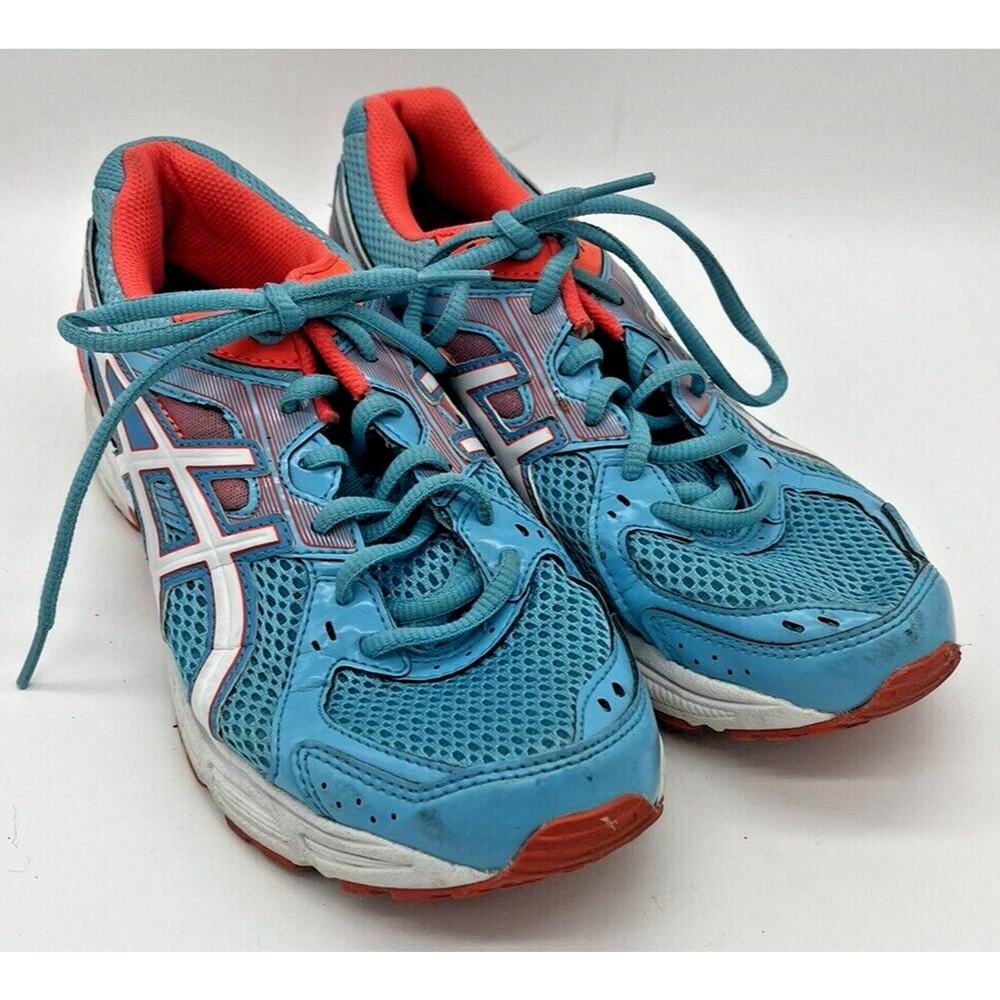 Asics Women's Gel Contend 2 T475Q Blue Running Shoes Sneakers Size 9
